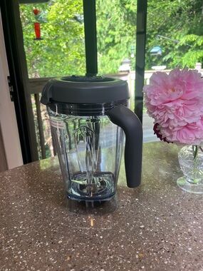 Princess House Gray Pitcher Blender Jar with Handle - Home Kitchen